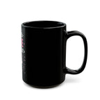 Coffee Code Repeat Black Mug - Programmer Coffee Cup (11oz/15oz)