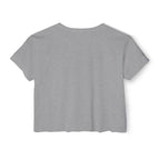 IT Lady with Laptop Crop Top T-Shirt