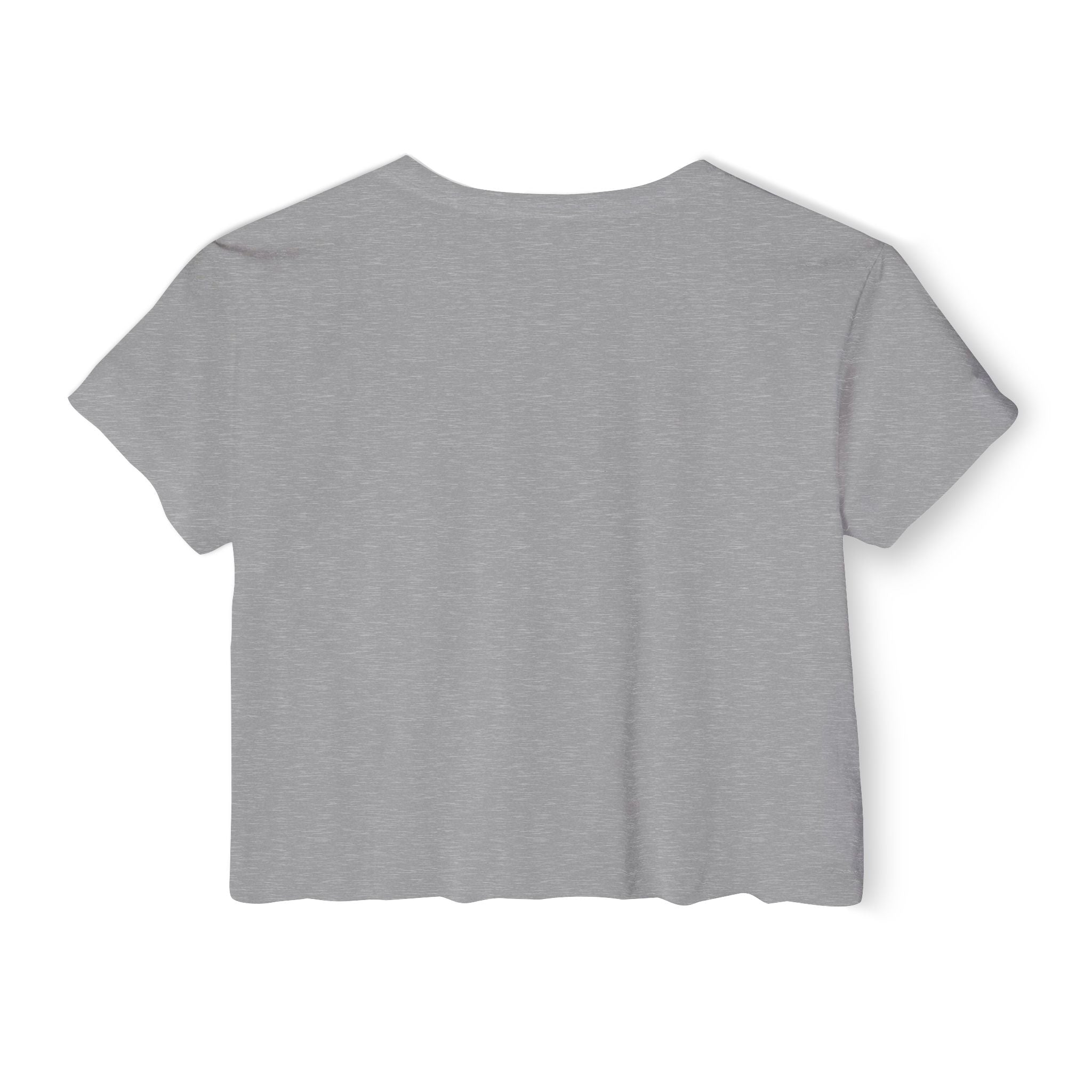 IT Lady with Laptop Crop Top T-Shirt