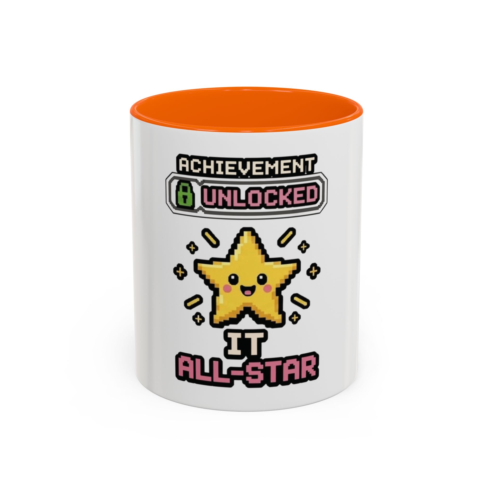 Achievement Unlocked: IT All-Star Accent Coffee Mug