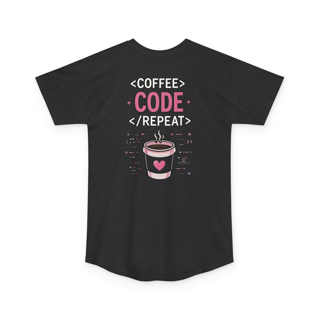COFFEE CODE REPEAT Programmer Unisex Long T‑Shirt