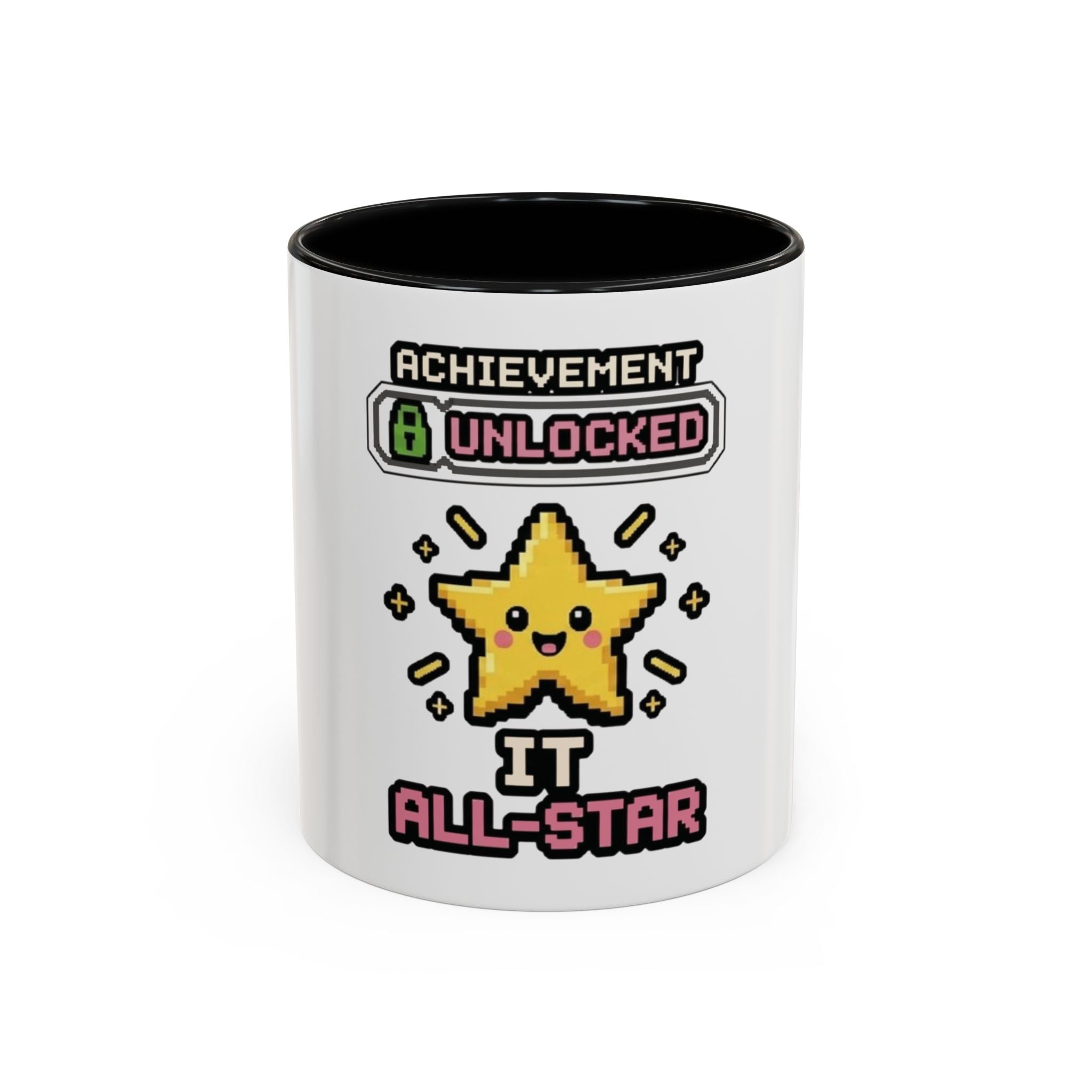 Achievement Unlocked: IT All-Star Accent Coffee Mug