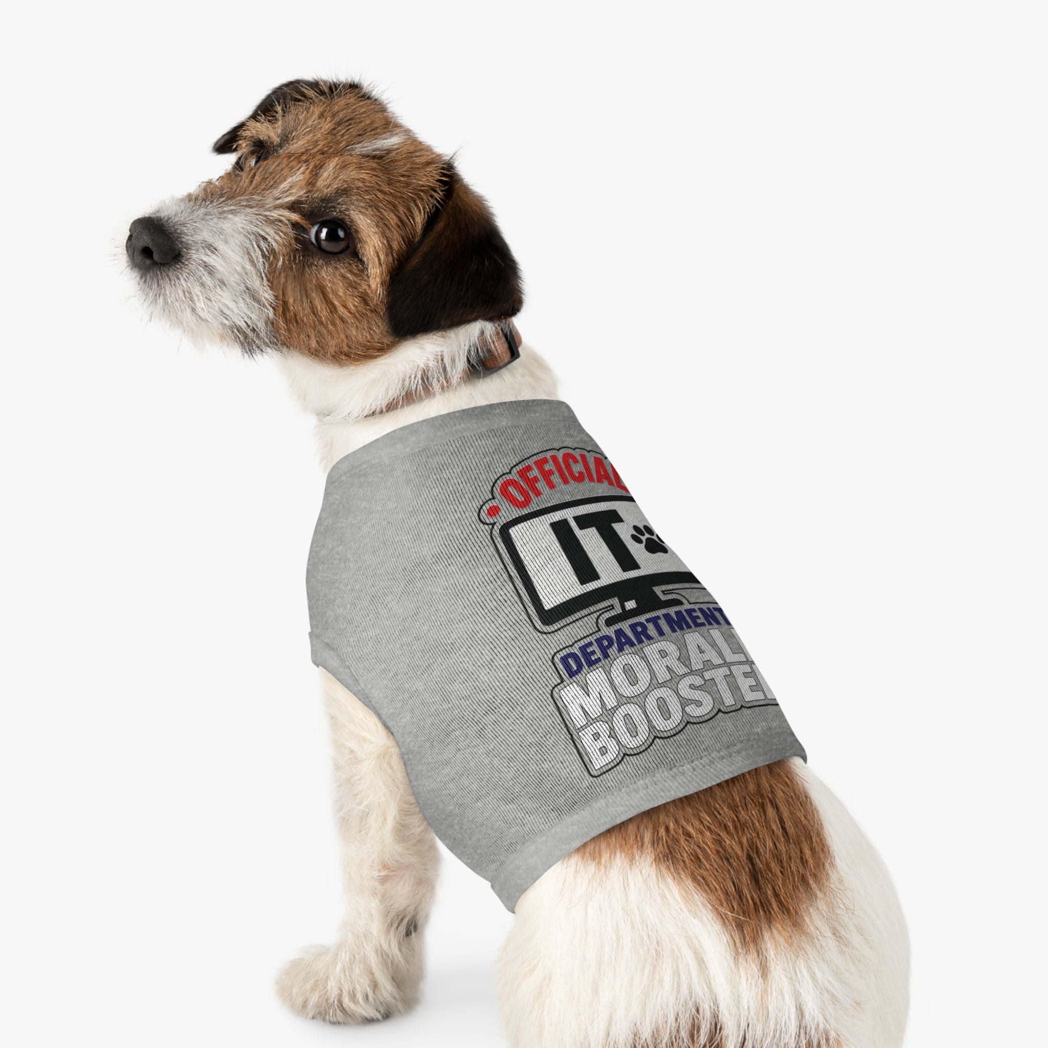 Official Department Morale Booster Dog Tank Top