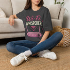 Wi‑Fi Whisperer Unisex Softstyle T-Shirt - Funny Tech Lover Graphic Tee